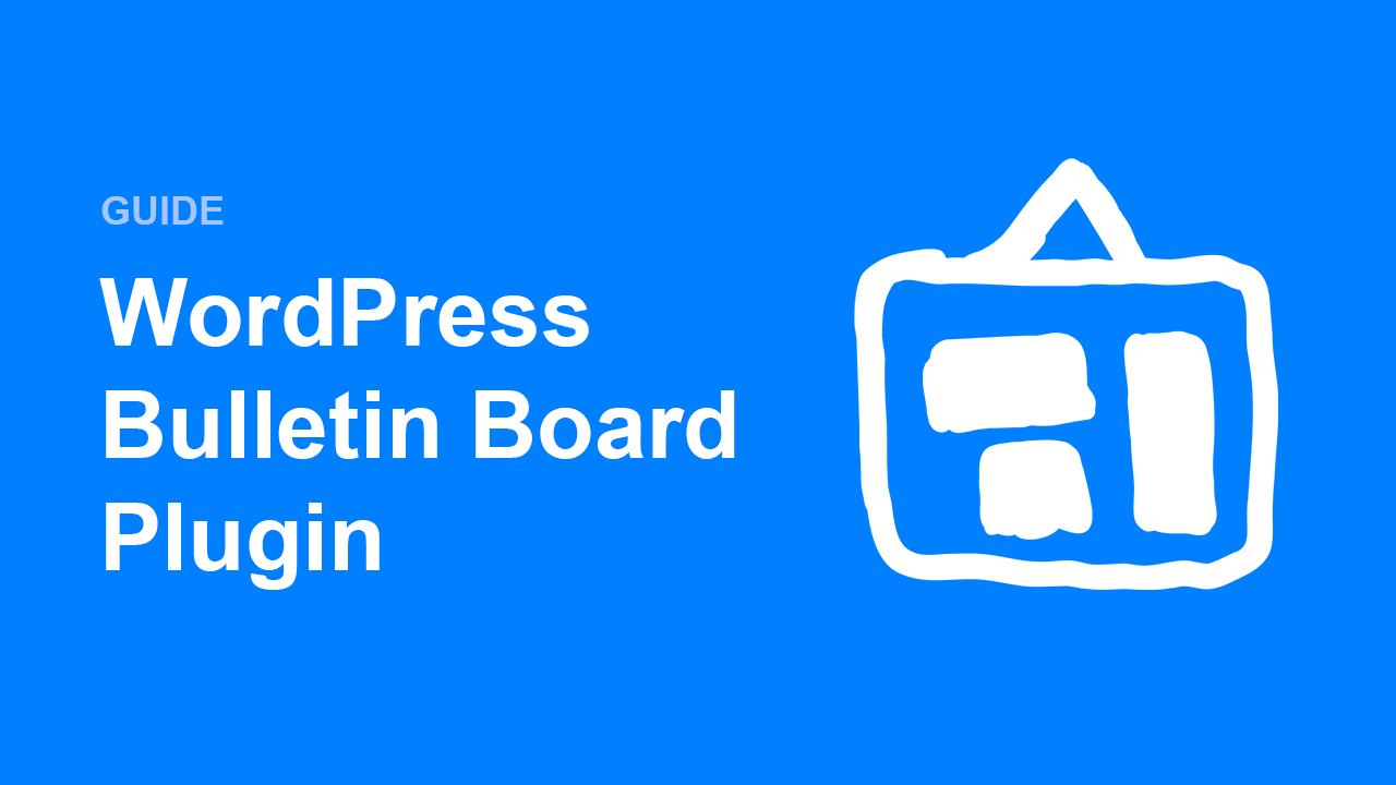WordPress Bulletin Board Plugin